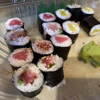 Makiyaki - Hamachi roll $5.25 Tekka roll $5.25 Oshinko roll $4.25 - Sushi Bars Near Me - San Leandro, California Makiyaki - Hamachi roll $5.25 Tekka roll $5.25 Oshinko roll $4.25 - Sushi Bars Near Me - San Leandro, California
