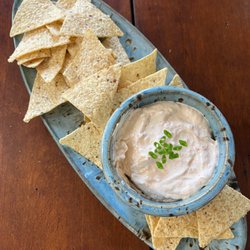 Onion & Garlic Dip Mix made with 1 cup Mayo & 1 cup Sour Cream.