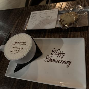 Grace Prime Steakhouse - complimentary anniversary dessert - Steakhouses Near Me - Blue Ridge, Georgia Grace Prime Steakhouse - complimentary anniversary dessert - Steakhouses Near Me - Blue Ridge, Georgia