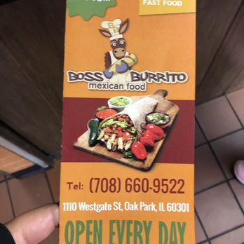 Boss Burrito - Mexican Near Me - Oak Park, Illinois