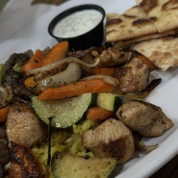 Papachino's - Sampler Plate - Mediterranean Near Me - Modesto, California Papachino's - Sampler Plate - Mediterranean Near Me - Modesto, California