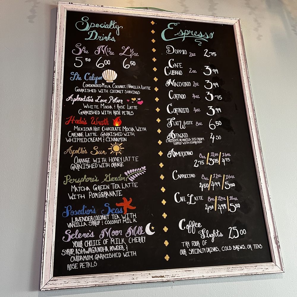 Calypso Coffee Bar - Menu - Coffee & Tea Near Me - Apopka, Florida Calypso Coffee Bar - Menu - Coffee & Tea Near Me - Apopka, Florida
