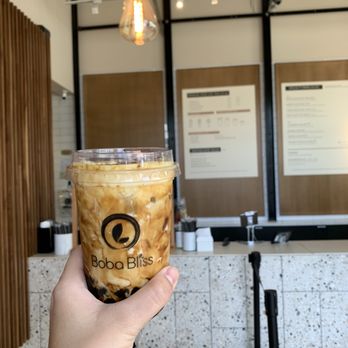 Boba Bliss - Creme Brulee Pearl Latte - Bubble Tea Near Me - Mountain View, California Boba Bliss - Creme Brulee Pearl Latte - Bubble Tea Near Me - Mountain View, California