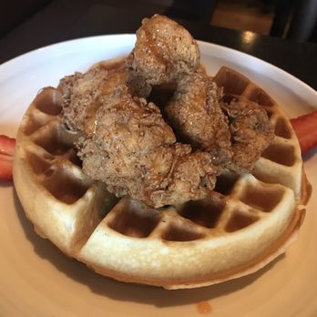 Saffron - Jugaad Cafe weekend brunch - Indian chicken and waffle - Indian Near Me - San Carlos, California