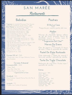 Menu photo 4 san marée Tijuana, BCN