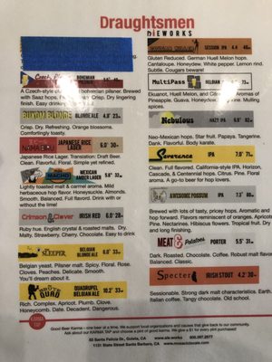Menu photo 1 Mosaic Locale Santa Barbara, CA Menu photo 1 Mosaic Locale Santa Barbara, CA