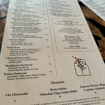 Industry Standard - Menu - New American Near Me - Phoenix, Arizona Industry Standard - Menu - New American Near Me - Phoenix, Arizona