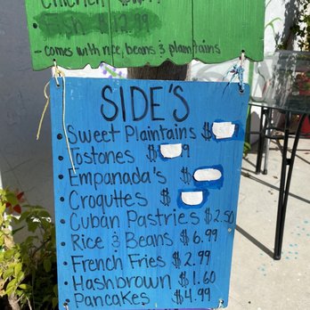 100 Miles to Cuba - Menu - Cuban Near Me - Key West, Florida