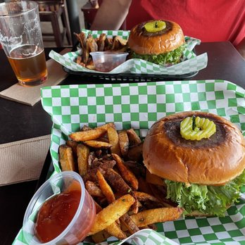 Binions - 2 Cheeseburger combos - Burgers Near Me - Arlington, Texas