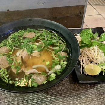 Pho Superbowl - 9. Rare Steak & Meatballs pho - Vietnamese Near Me - La Mesa, California Pho Superbowl - 9. Rare Steak & Meatballs pho - Vietnamese Near Me - La Mesa, California