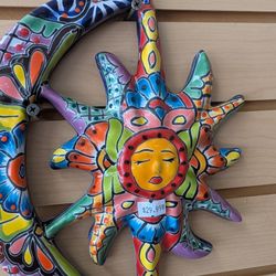 Talavera La Catrina - Looks good on a fence