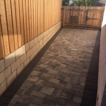 Rock Hard Effex - Finished retaining wall and fence. - Masonry/Concrete Near Me