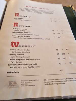 Menu photo 4 Zum Goethebrunnen Weimar, TH Menu photo 4 Zum Goethebrunnen Weimar, TH