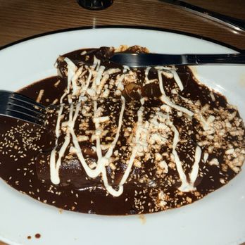 Luxe Kitchen & Cantina - Chicken Enchiladas de Mole Poblano - Mexican Near Me - Rancho Cucamonga, California