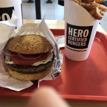 Hero Certified Burgers - A big let down in all respects. - Burgers Near Me - London, Ontario Hero Certified Burgers - A big let down in all respects. - Burgers Near Me - London, Ontario