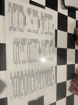 Menu photo 8 Piccolino Santa Fe, NM