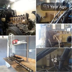 Gipson's Automotive - Rebuilding C15 Cat engine