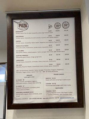 Menu photo 5 Pizzeria La Bufala Santa Cruz, CA Menu photo 5 Pizzeria La Bufala Santa Cruz, CA
