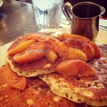 Katie's Kitchen - Peach cobbler pancakes - Breakfast & Brunch Near Me - Des Plaines, Illinois