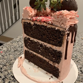 Somethin’ Extra Sweet -  a slice of chocolate cake - Desserts Near Me