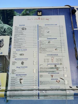 Menu photo 2 Mariscos La Morena San Diego, CA Menu photo 2 Mariscos La Morena San Diego, CA