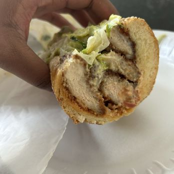 Warios Beef and Pork - Fried Chicken Caesar Sandwich - Cheesesteaks Near Me - Columbus, Ohio Warios Beef and Pork - Fried Chicken Caesar Sandwich - Cheesesteaks Near Me - Columbus, Ohio