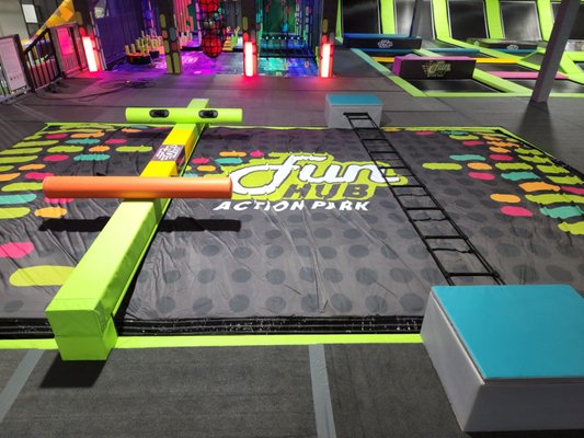 FUNHUB ACTION PARK - 367 Russell St, Hadley, Massachusetts - Trampoline