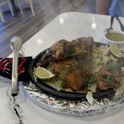 Delicious tandoori chicken!