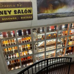 Santa Fe Honey Salon - Stairs down to the shop.
