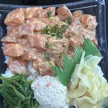 Tokyo Central - Salmon poke bowl - International Grocery Near Me - Gardena, California