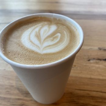 Canvas - Latte with oat milk - New American Near Me - Orlando, Florida Canvas - Latte with oat milk - New American Near Me - Orlando, Florida