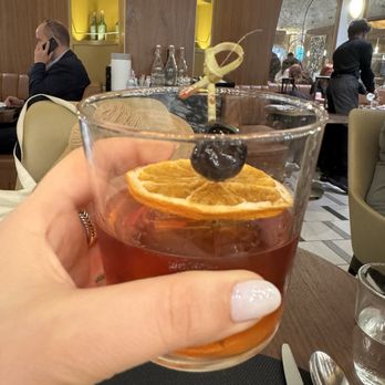 Delta One Lounge - Of course, an old fashioned for me - Airport Lounges Near Me - Queens, New York