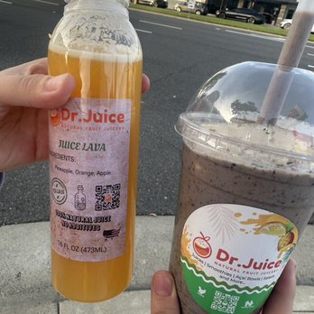 Dr Juice - Berry Blast and Juice Lava - Acai Bowls Near Me - Glendale, California