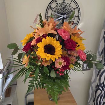 Imondi Florist - This is the tele-florist bouquet I received! Wow, it is huge! - Florists Near Me - Pawtucket, Rhode Island