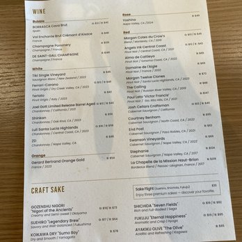 Oh Banzai - Menu - Japanese Near Me - Gardena, California