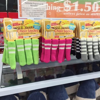 Daiso - Chair socks that I bought for my little Pomeranian - Discount Store Near Me - Hacienda Heights, California