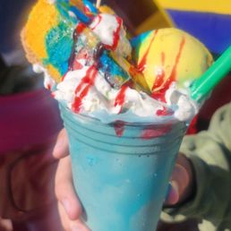 Superman Cheesecake shake! Superman Cheesecake shake!
