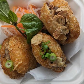 Moc Delights - Stuffed crispy sticky rice with caramelized pork belly - Coffee & Tea Near Me - San Jose, California Moc Delights - Stuffed crispy sticky rice with caramelized pork belly - Coffee & Tea Near Me - San Jose, California