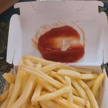McDonald's - Medium fries filled up the chicken nuggets container - Burgers Near Me - Encino, California