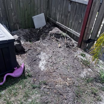 Arbor Tech Tree Service - After stump removal - Tree Services Near Me Arbor Tech Tree Service - After stump removal - Tree Services Near Me