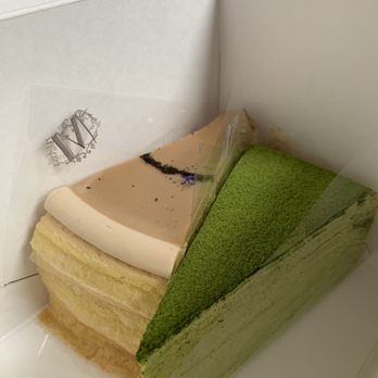 Lady M Cake Boutique - Earl Grey Mille Crêpes and Green Tea Mille Crêpes - Bakeries Near Me - New York, New York