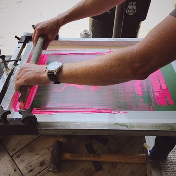 Ink Floyd - We also do manual printing for things like gig posters, bags, koozies, towels and other non-apparel items. - Screen Printing/T-Shirt Printing Near Me - Charlotte, North Carolina