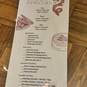 Nana's Dim Sum & Dumplings - Lunch special menu - Dim Sum Near Me - Longmont, Colorado Nana's Dim Sum & Dumplings - Lunch special menu - Dim Sum Near Me - Longmont, Colorado