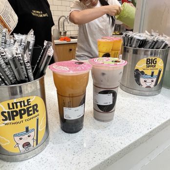 Kung Fu Tea - Lychee punch and Taro Tea (4.12.25) - Coffee & Tea Near Me - McLean, Virginia Kung Fu Tea - Lychee punch and Taro Tea (4.12.25) - Coffee & Tea Near Me - McLean, Virginia