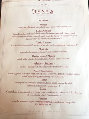 Menu photo 7 Hank's Petaluma Petaluma, CA Menu photo 7 Hank's Petaluma Petaluma, CA