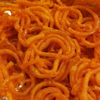 New India Sweets and Spices - The zlabia desert that they make in store. - Indian Near Me - Riverside, California