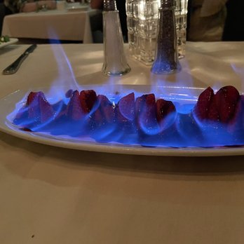 Ruth's Chris Steak House - Strawberry fire desert. - Steakhouses Near Me - Honolulu, Hawaii Ruth's Chris Steak House - Strawberry fire desert. - Steakhouses Near Me - Honolulu, Hawaii