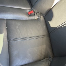 Back seat Back seat