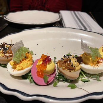 Heritage Tavern - Assorted Deviled Eggs - New American Near Me - Madison, Wisconsin