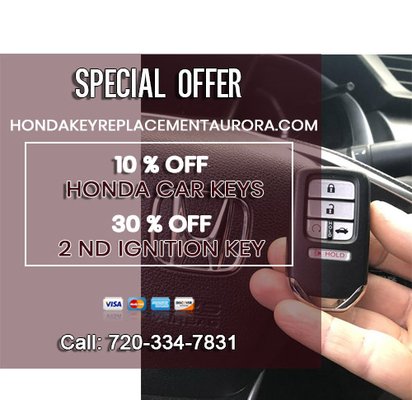 Honda Key Replacement Aurora
